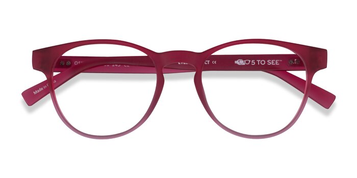 Matte Red Osier -  Eco Friendly Eyeglasses
