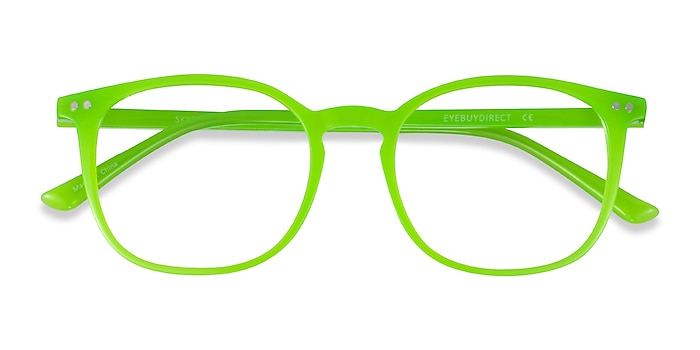 Green Skyglow -  Plastic Eyeglasses