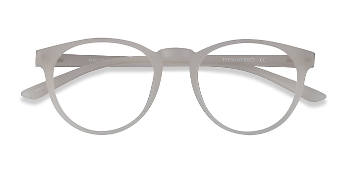 Matte Clear Moonlight -  Plastic Eyeglasses