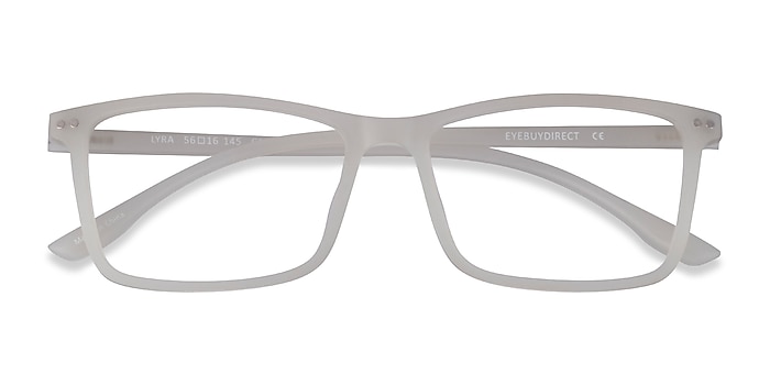 Matte Clear Lyra -  Plastic Eyeglasses