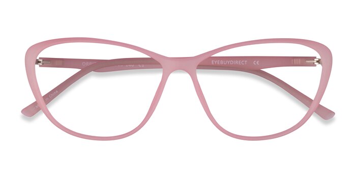 Matte Pink Orbital -  Plastic Eyeglasses
