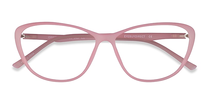 Matte Pink Orbital -  Plastic Eyeglasses
