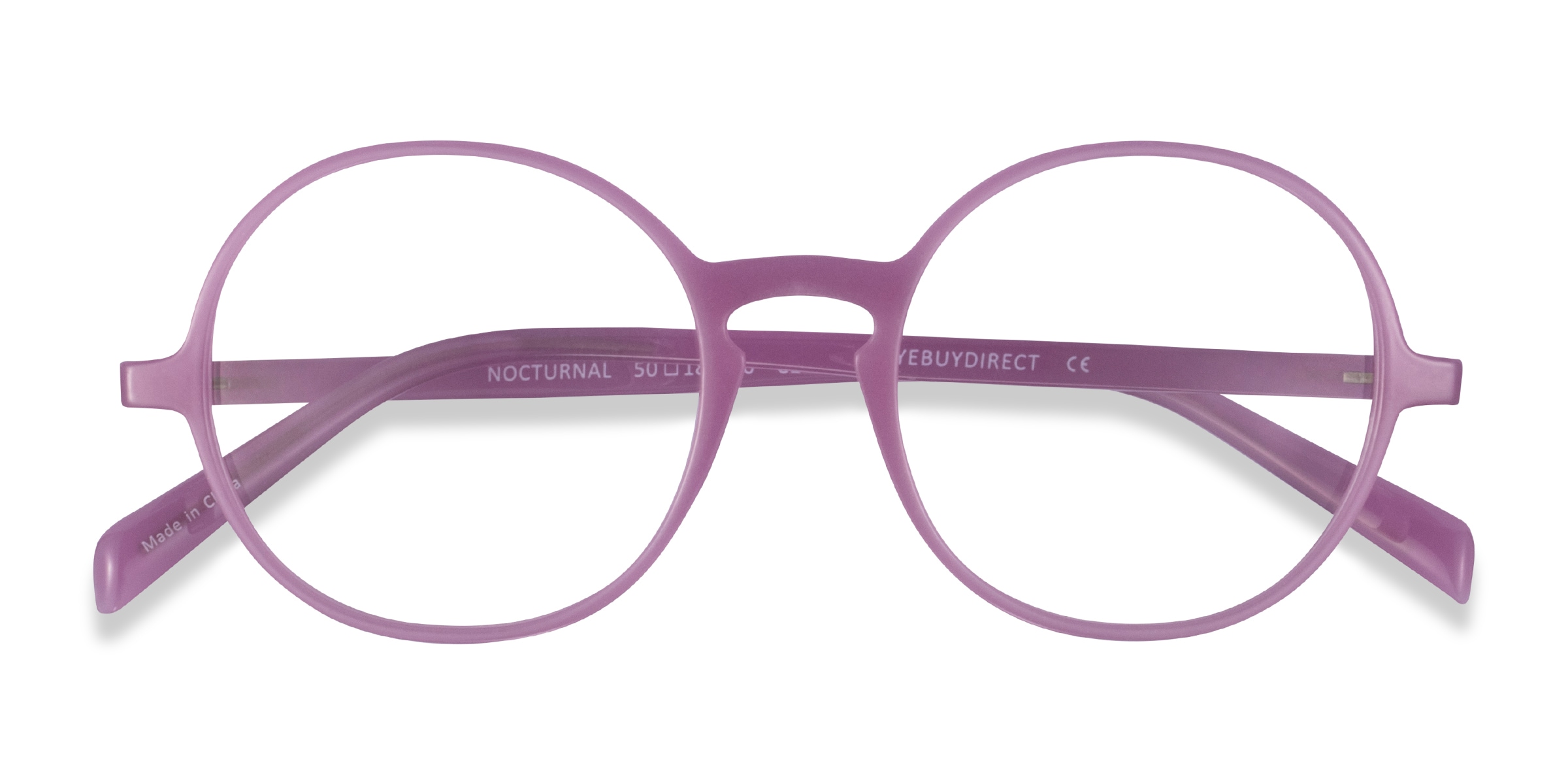 Nocturnal Round Purple Full Rim Eyeglasses Eyebuydirect