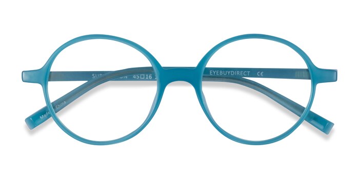 Teal Supermoon -  Plastic Eyeglasses