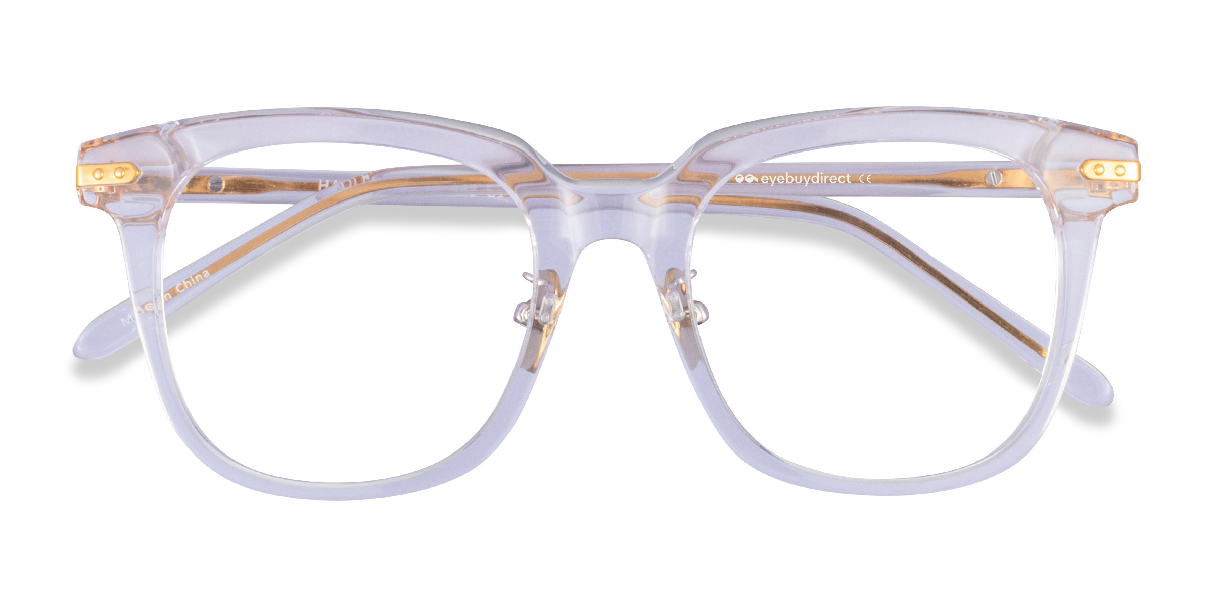 Unisex s squareAcetate,Metal Prescription eyeglasses - Eyebuydirect s Hadley