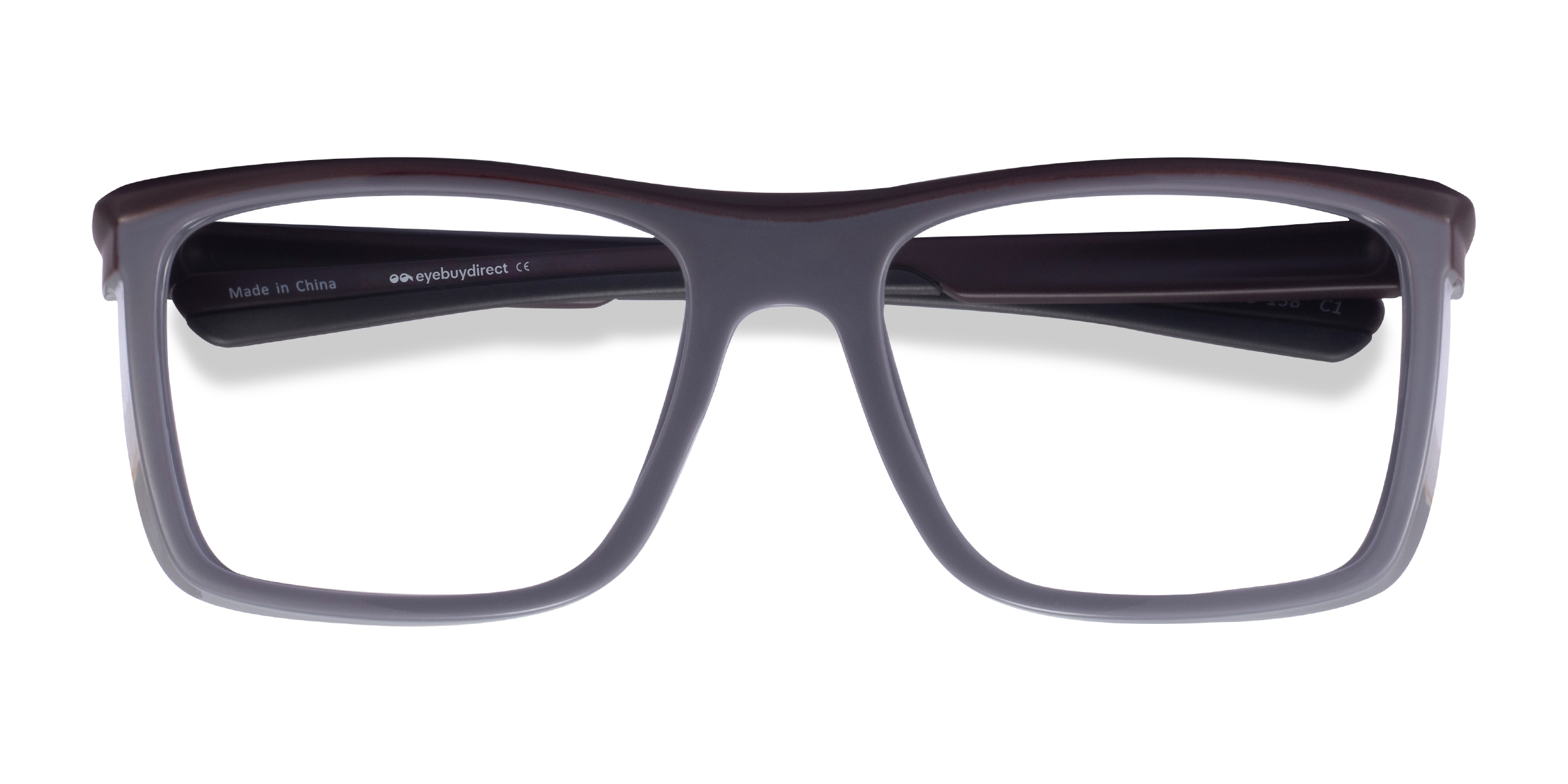 Unisex s squarePlastic Prescription eyeglasses - Eyebuydirect s Ignite