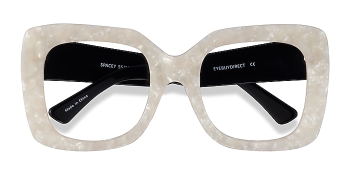 White Spacey -  Acetate Eyeglasses
