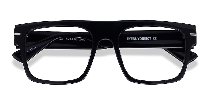 Black Chet -  Acetate Eyeglasses
