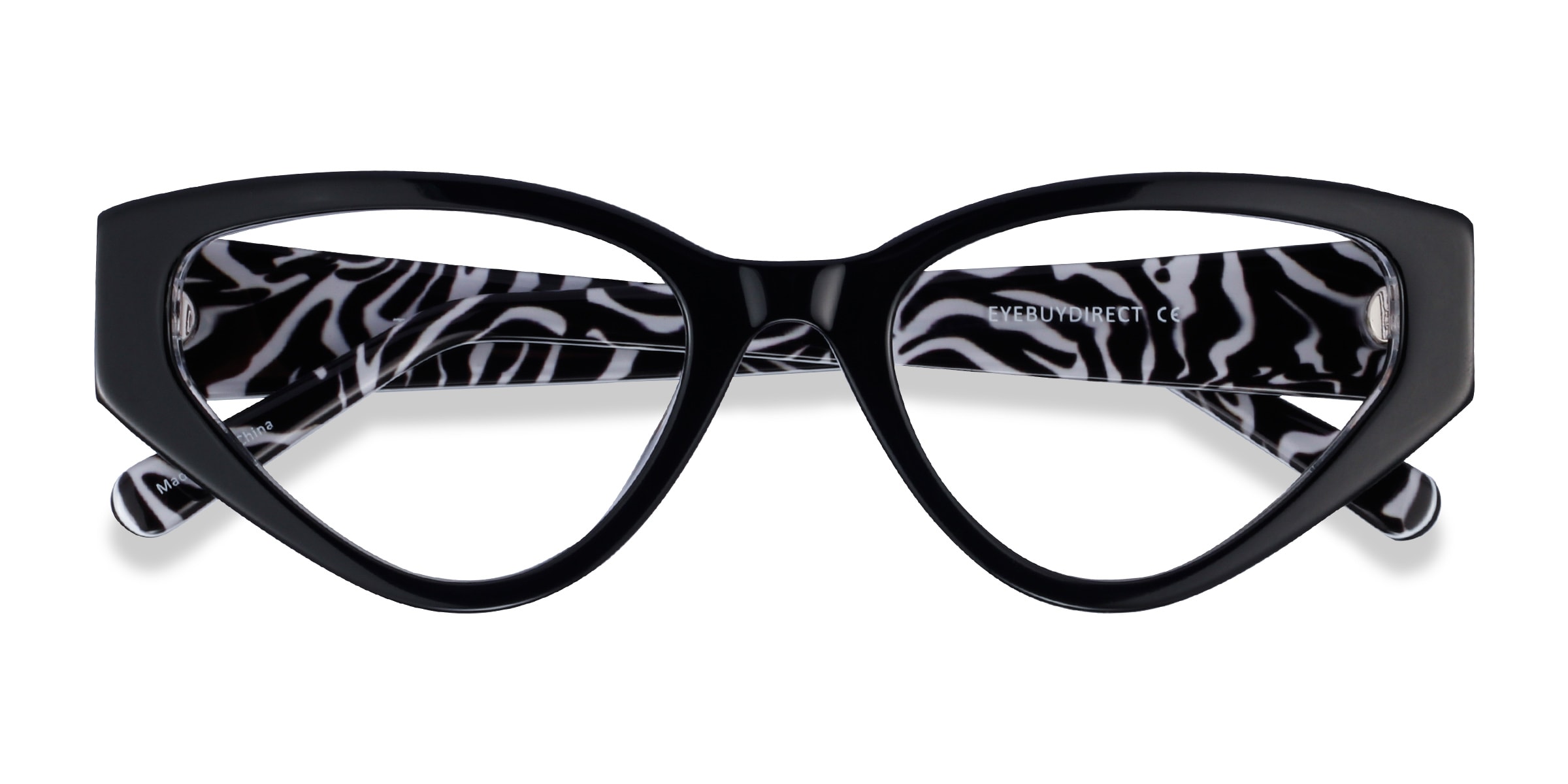 Tia Cat Eye Black Glasses for Women Eyebuydirect