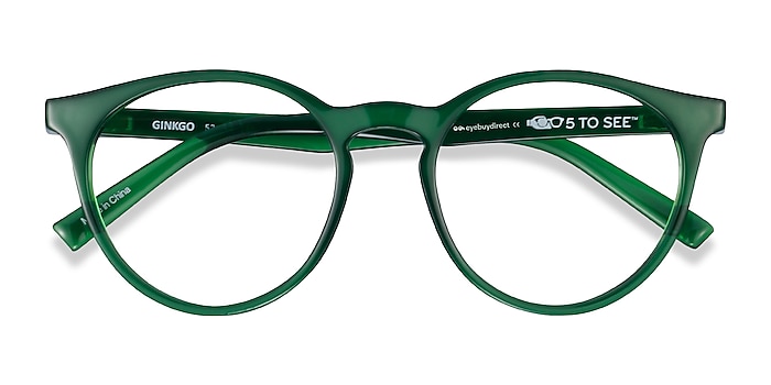 Green Ginkgo -  Plastic Eyeglasses