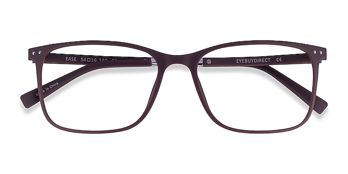 Dark Brown Ease -  Plastic Eyeglasses