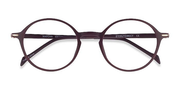 Dark Brown Matcha -  Plastic Eyeglasses