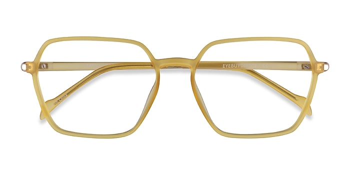 Clear Yellow Tatsu -  Plastic Eyeglasses