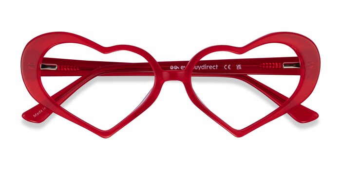 Milky Red Sweet -  Acetate Eyeglasses