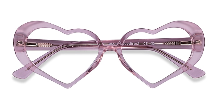 Crystal Pink Sweet -  Acetate Eyeglasses