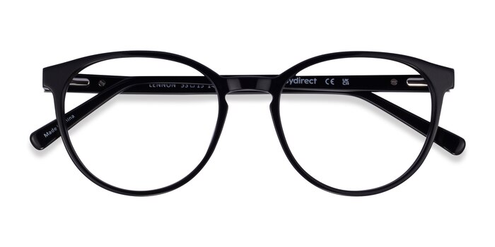 Black Lennon -  Acetate Eyeglasses