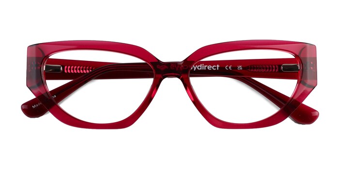 Fashion Crystal Eyewear-Red – It Looks Good On You.com