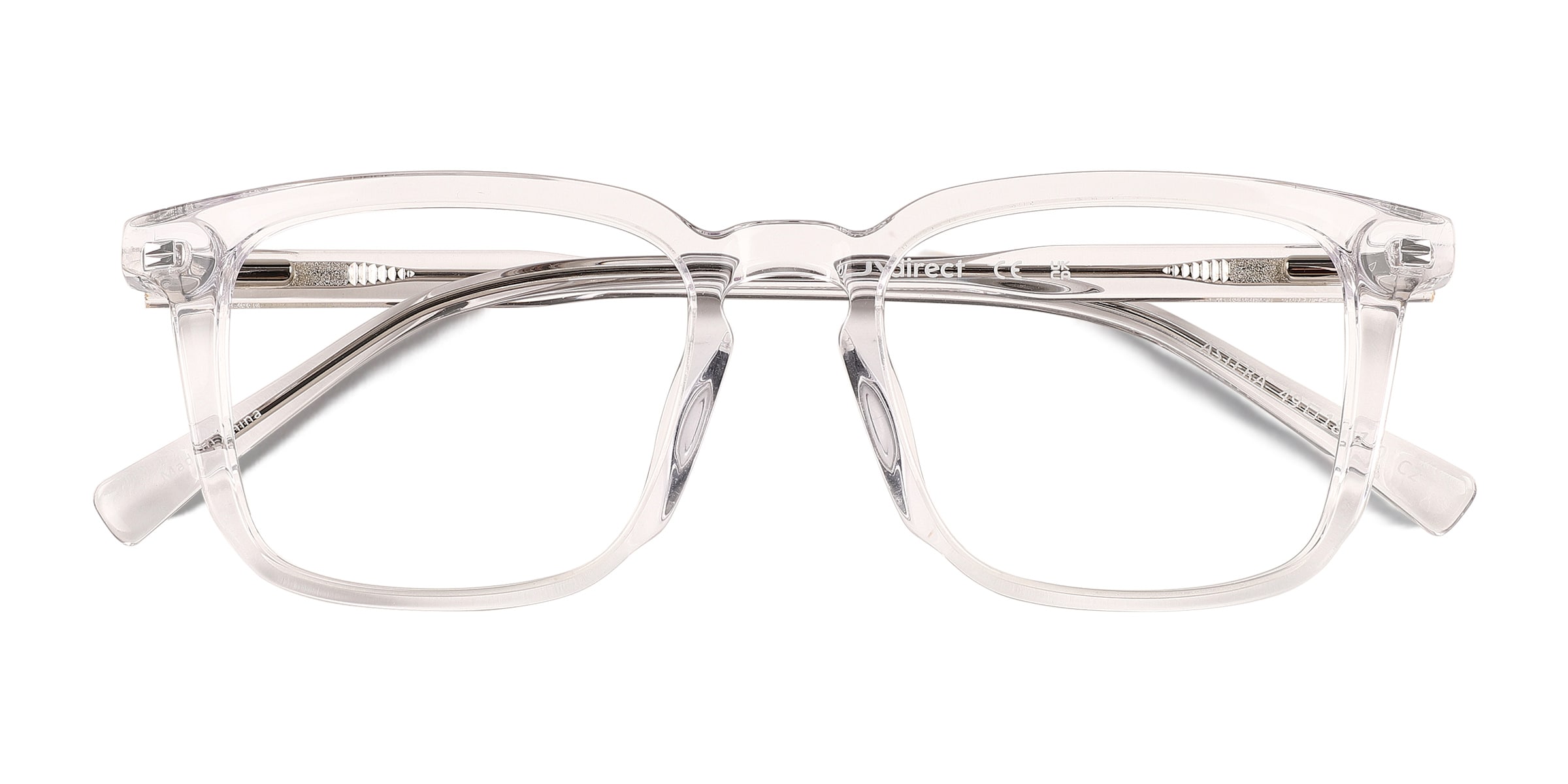 Astera Square Crystal Full Rim Eyeglasses | Eyebuydirect
