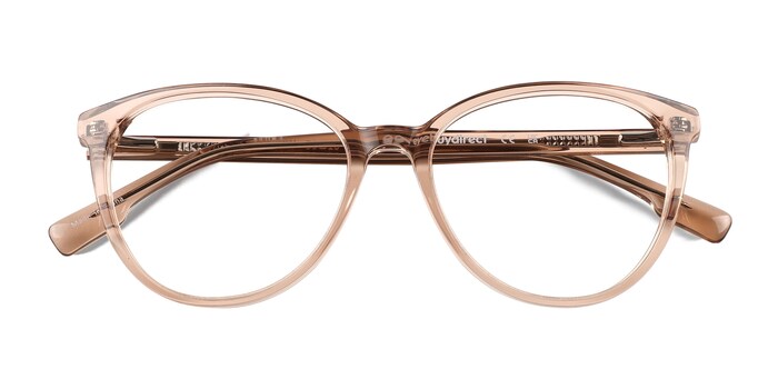 Yassine Geometric Non-Rx Glasses - Clear, Women's Eyeglasses
