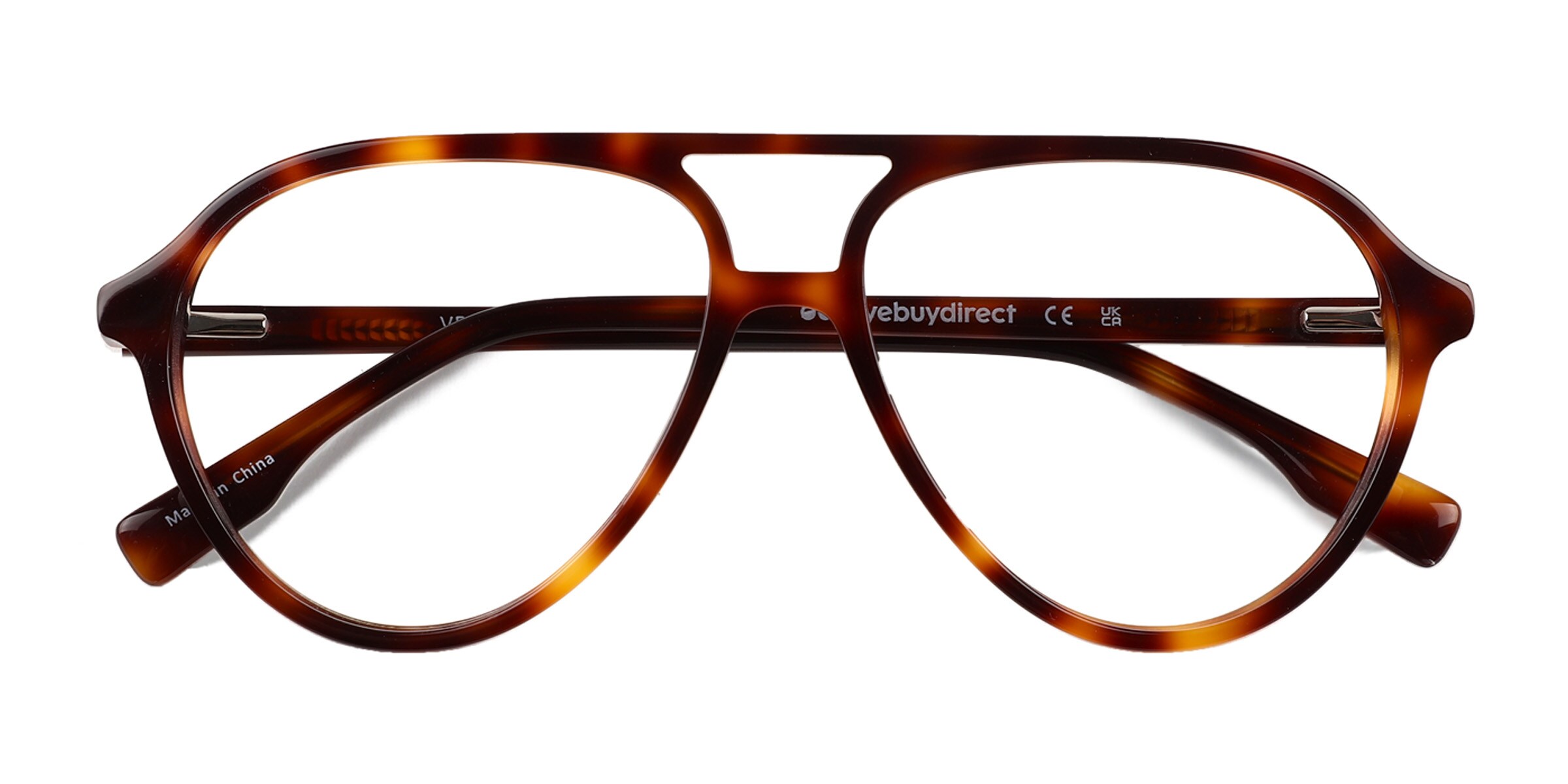 Verbena Aviator Tortoise Full Rim Eyeglasses Eyebuydirect