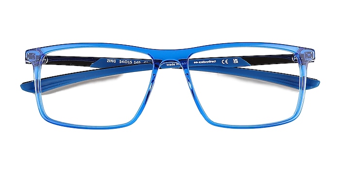Crystal Blue Zing -  Acetate Eyeglasses