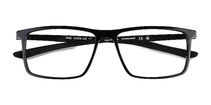 Black Zing -  Acetate Eyeglasses