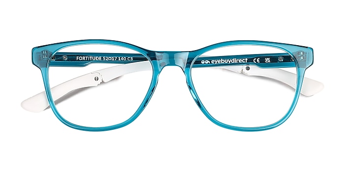 Crystal Blue Green Fortitude -  Acetate Eyeglasses
