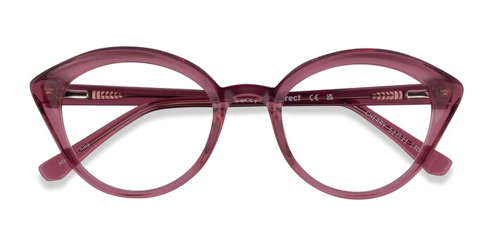 Crystal Pink Cherry -  Acetate Eyeglasses