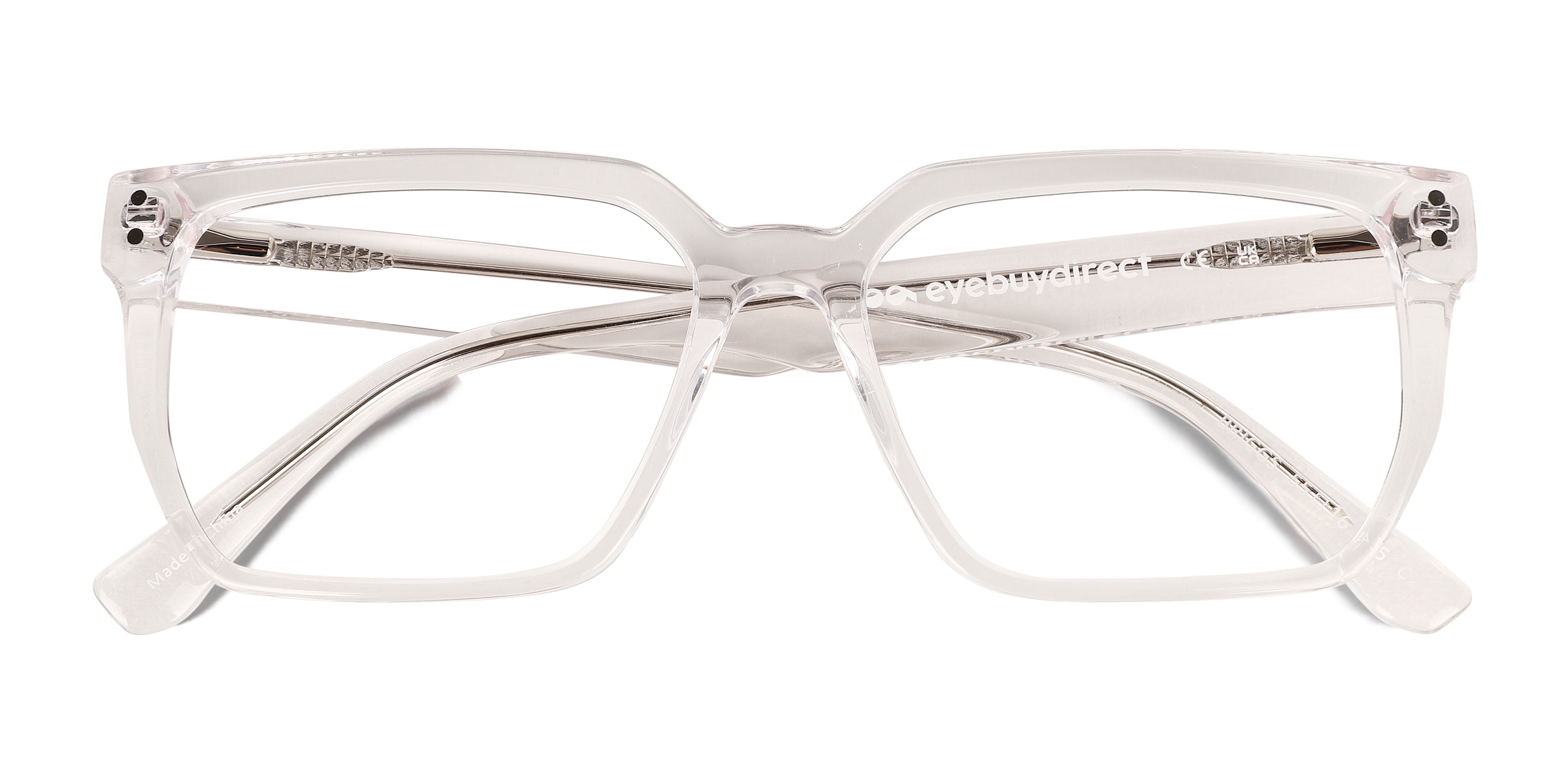 Briggs Square Clear Full Rim Eyeglasses |
