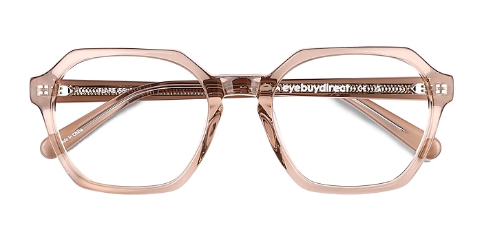 Crystal Brown Flare -  Acetate Eyeglasses