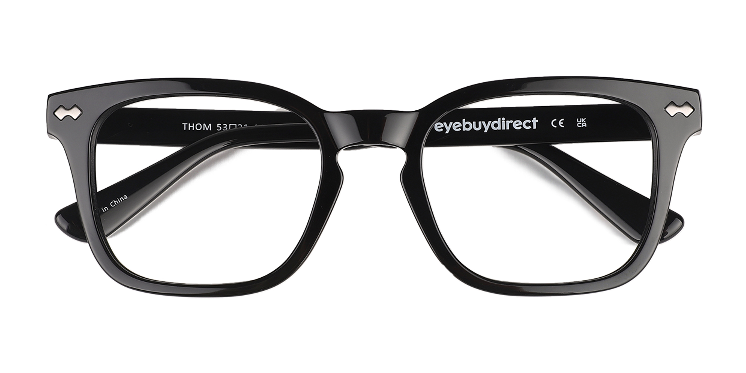 Unisex s squareAcetate Prescription eyeglasses - Eyebuydirect s Thom