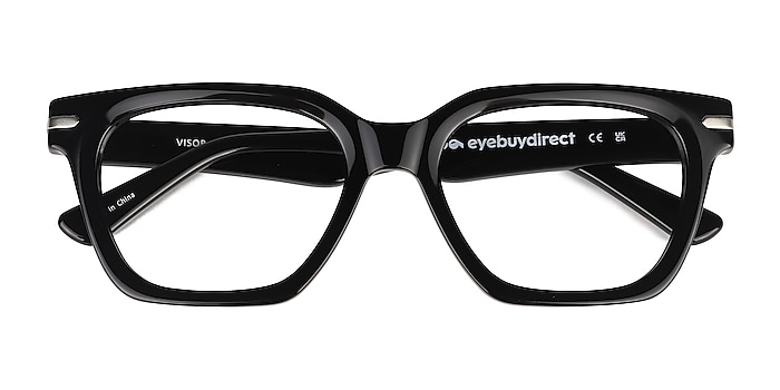Black Visor -  Acetate Eyeglasses