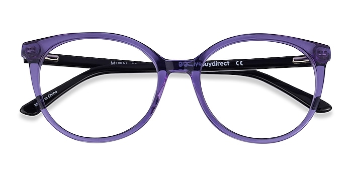 Purple Mural -  Acetate Eyeglasses