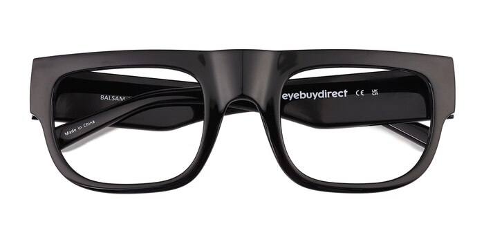 Shiny Black Balsam -  Eco Friendly Eyeglasses