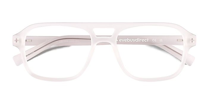 Matte Clear Conifer -  Eco Friendly Eyeglasses