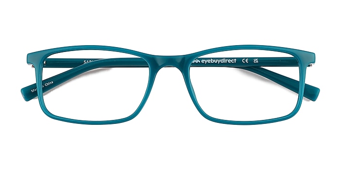 Shiny Solid Green Sapling -  Eco Friendly Eyeglasses