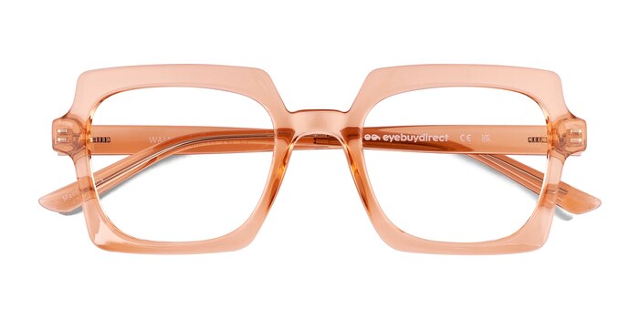 Crystal Orange Walnut -  Eco Friendly Eyeglasses