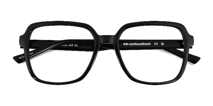 Shiny Black Acer -  Eco Friendly Eyeglasses