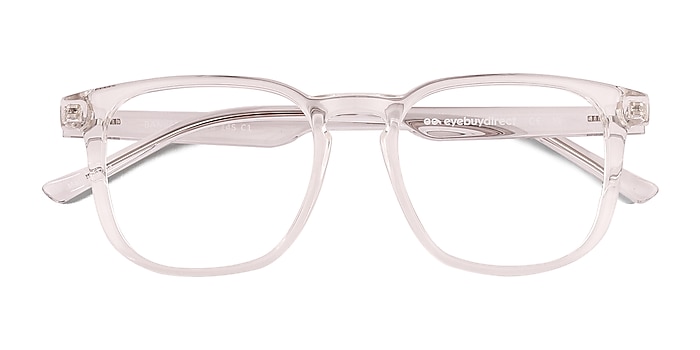 Shiny Clear Banyan -  Plastic Eyeglasses