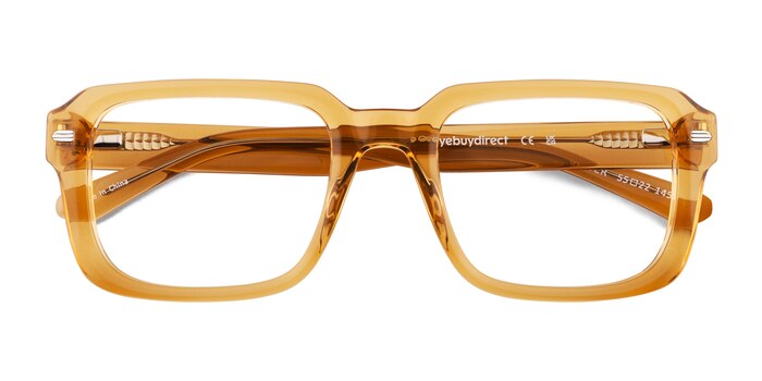 Crystal Light Brown Wilder -  Acetate Eyeglasses