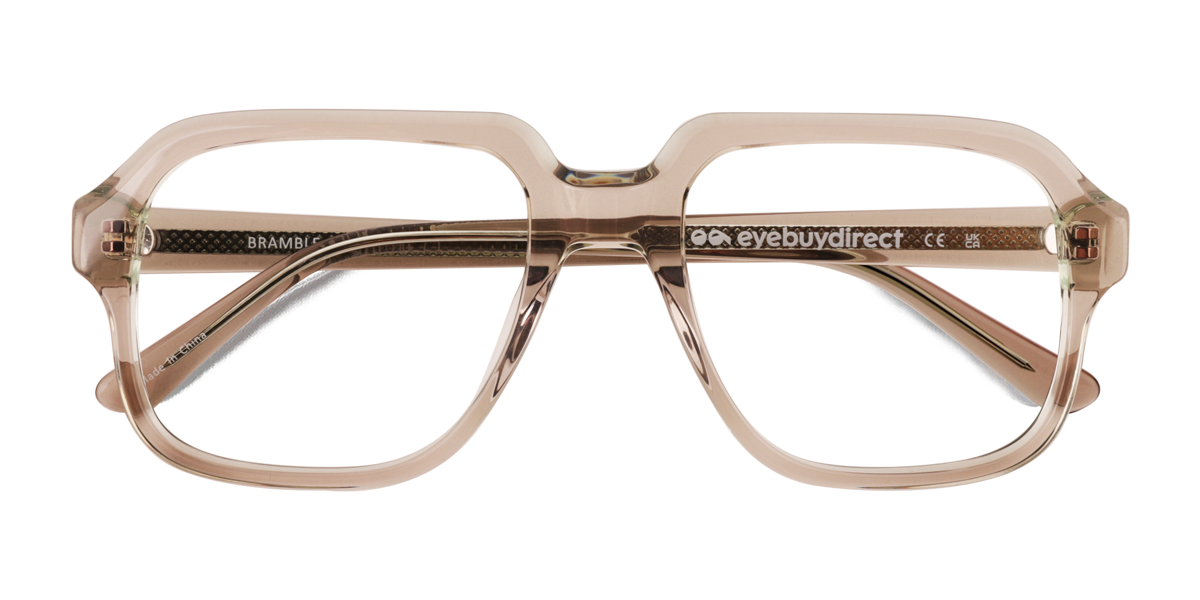 Male s squareAcetate,Eco Friendly Prescription eyeglasses - Eyebuydirect s Bramble