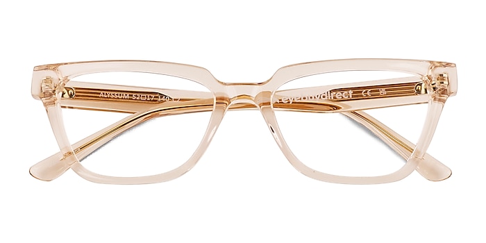 Translucent Nude Alyssum -  Acetate Eyeglasses