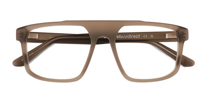Frosted Gray Tempus -  Acetate Eyeglasses