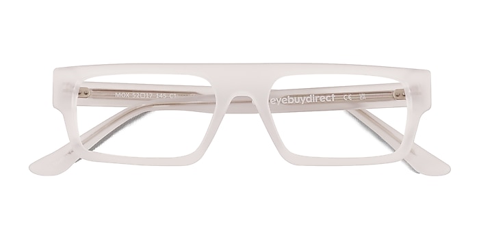 Frosted Clear Mox -  Acetate Eyeglasses