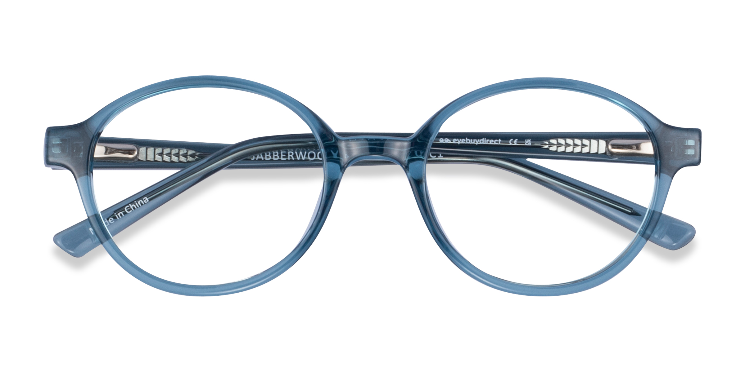 Unisex s roundPlastic Prescription eyeglasses - Eyebuydirect s Jabberwocky