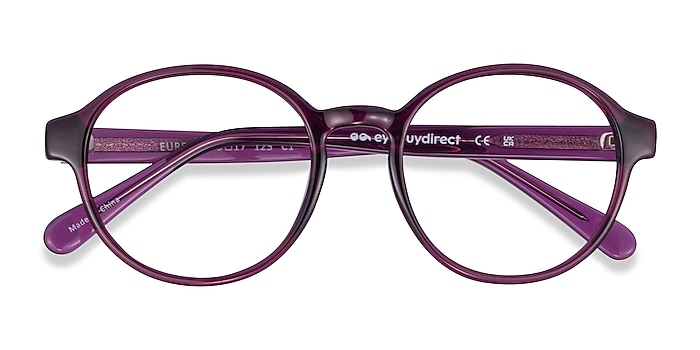 Purple Eureka -  Plastic Eyeglasses