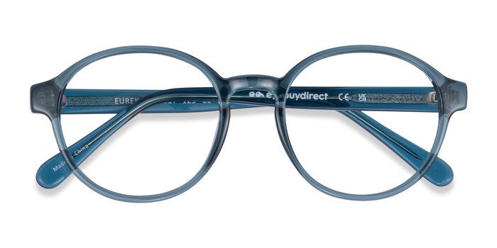 Blue Eureka -  Plastic Eyeglasses