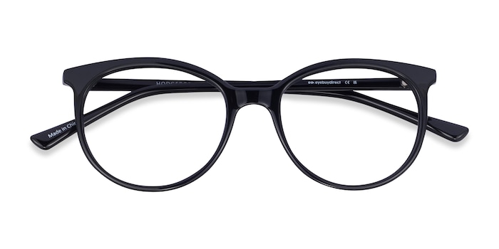 Black Hodgepodge -  Plastic Eyeglasses