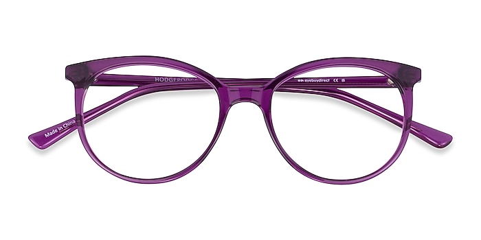 Purple Hodgepodge -  Plastic Eyeglasses