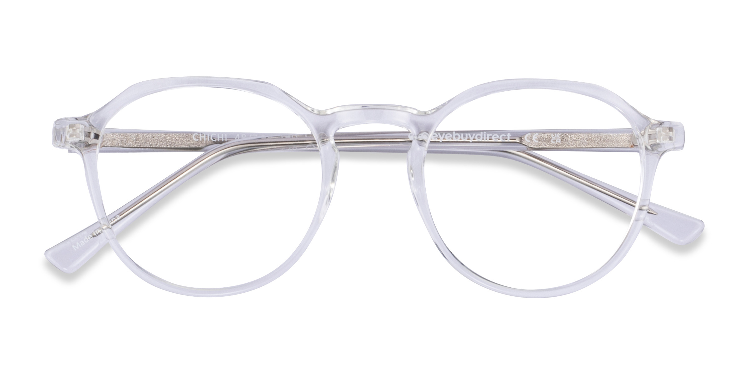 Unisex s roundPlastic Prescription eyeglasses - Eyebuydirect s Chichi